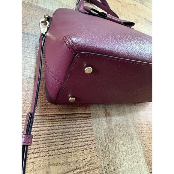 Kate Spade New York Matthews Street Maise Leather Satchel Purse - Picture 3 of 14